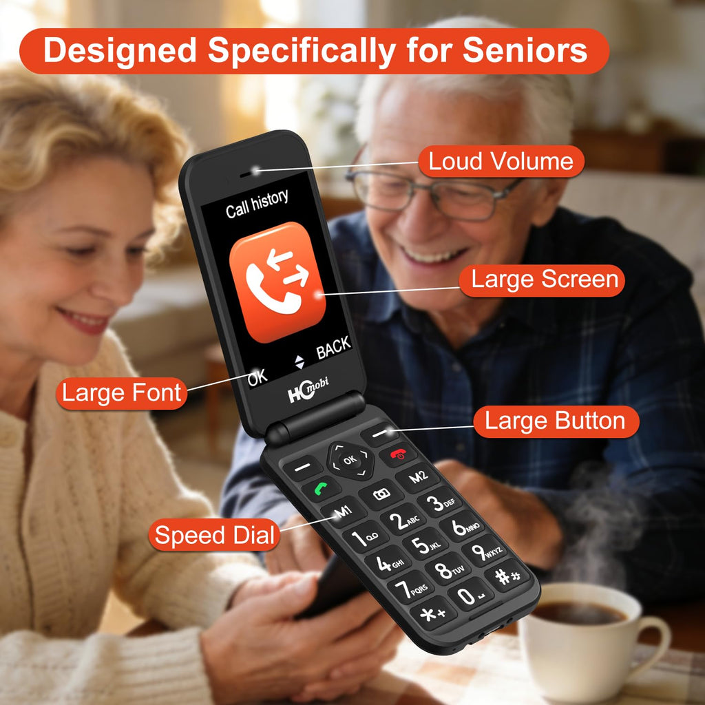 Unlocked Flip Phone Dual Screen K500