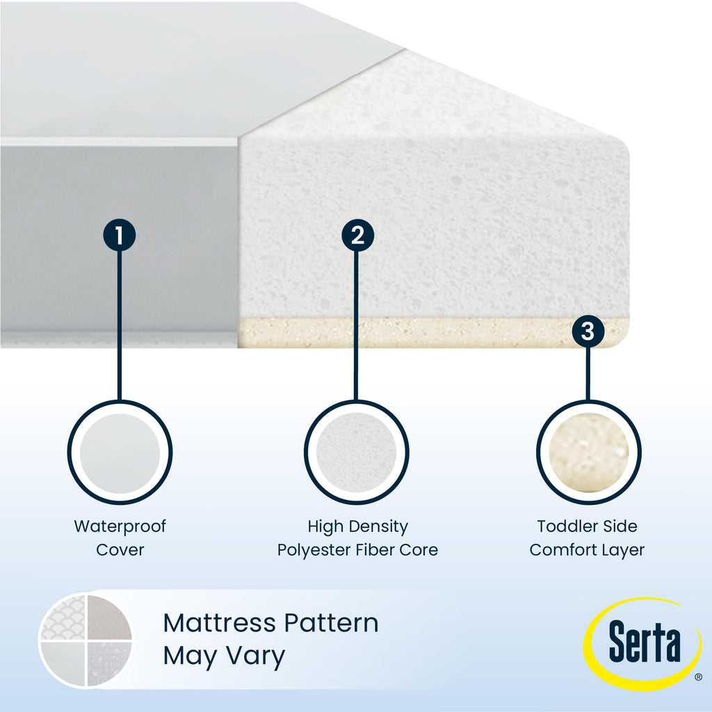Baby Crib Mattress and Toddler Mattress N42108