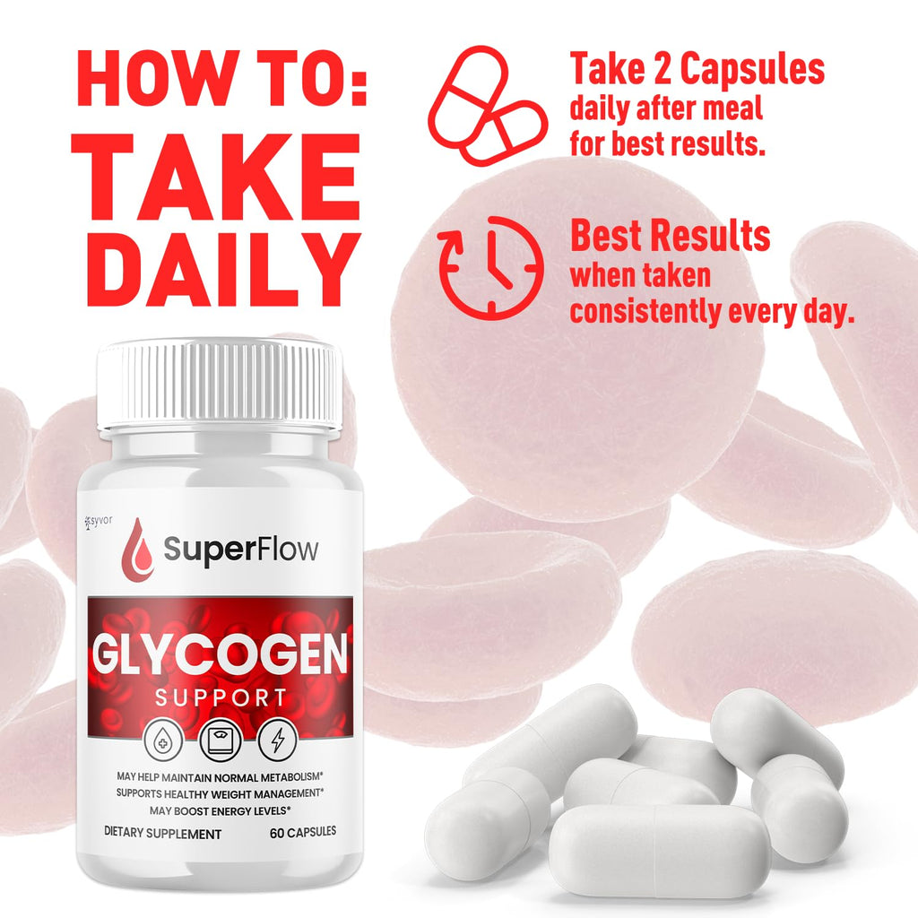 Glycogen Support Supplement 60 Capsules X637