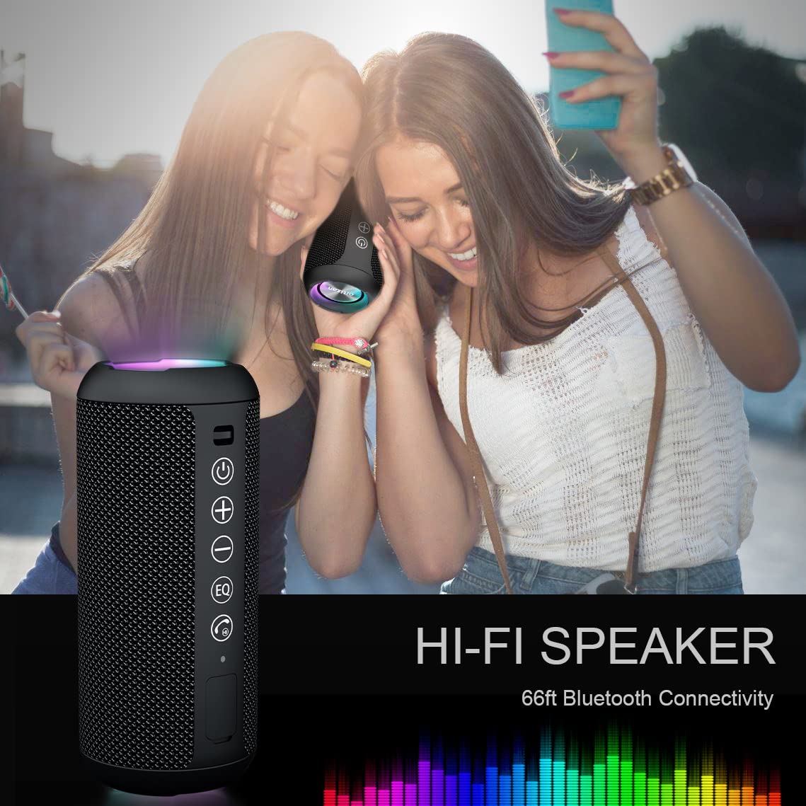 Portable Bluetooth Speaker IPX7 Waterproof Y42034