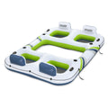 4 Person Inflatable Lounger with Cup Holders Y606497
