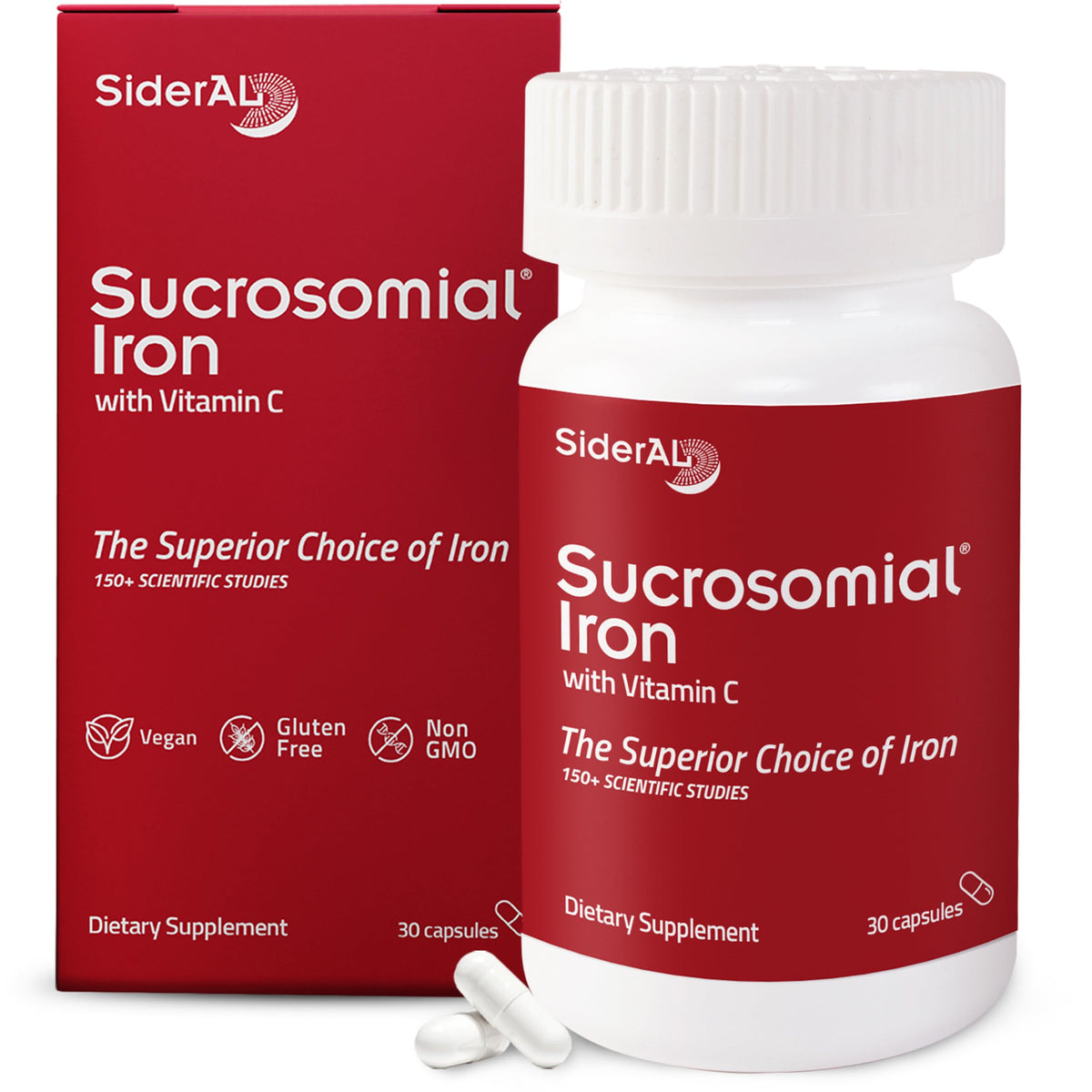 Iron Supplement with Vitamin C, 30ct O150837