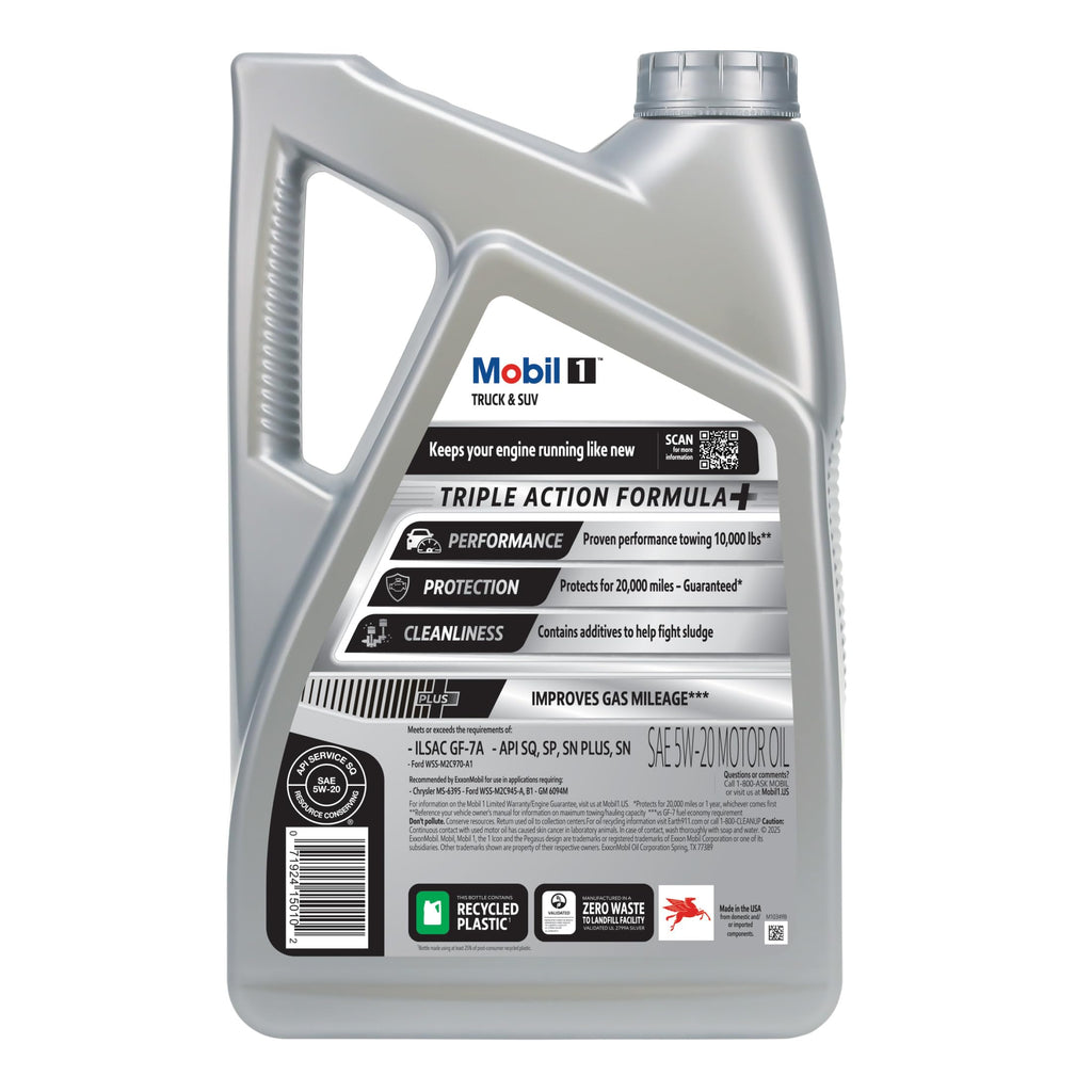 5 Quart 5W-20 Full Synthetic Motor Oil R459