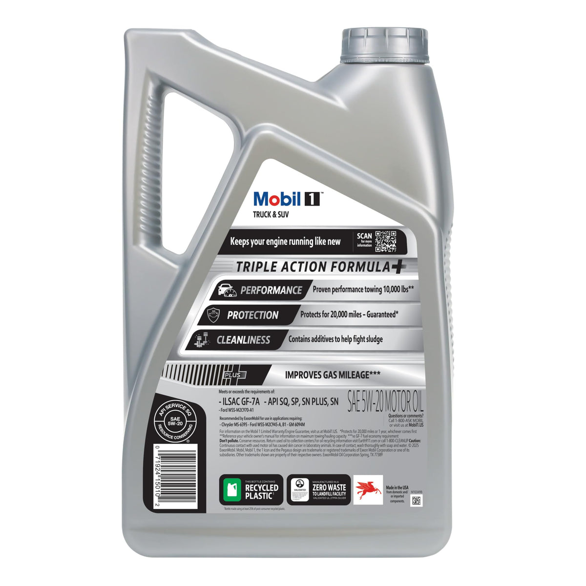 5 Quart 5W-20 Full Synthetic Motor Oil R459