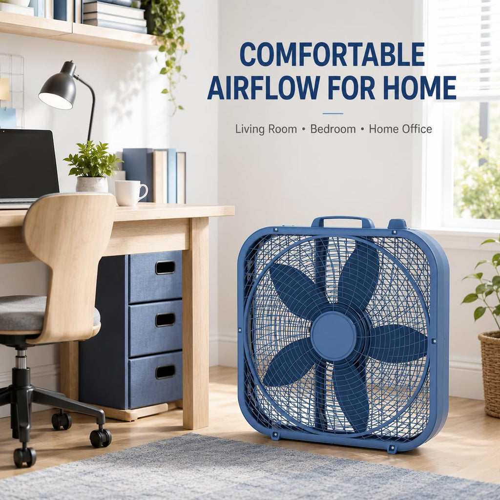20" 3-Speed Box Fan E89072