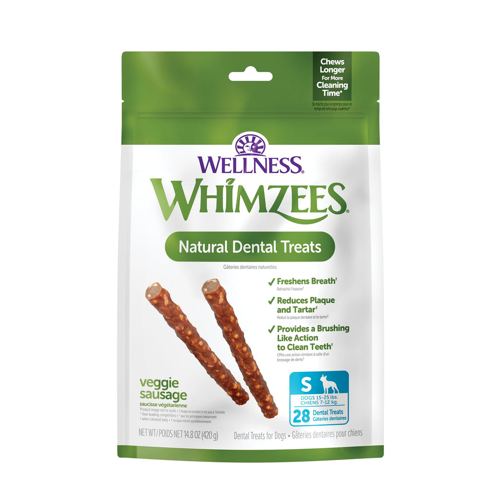 Natural Dog Dental Chews Small Size 14.81 oz 28 Count X292