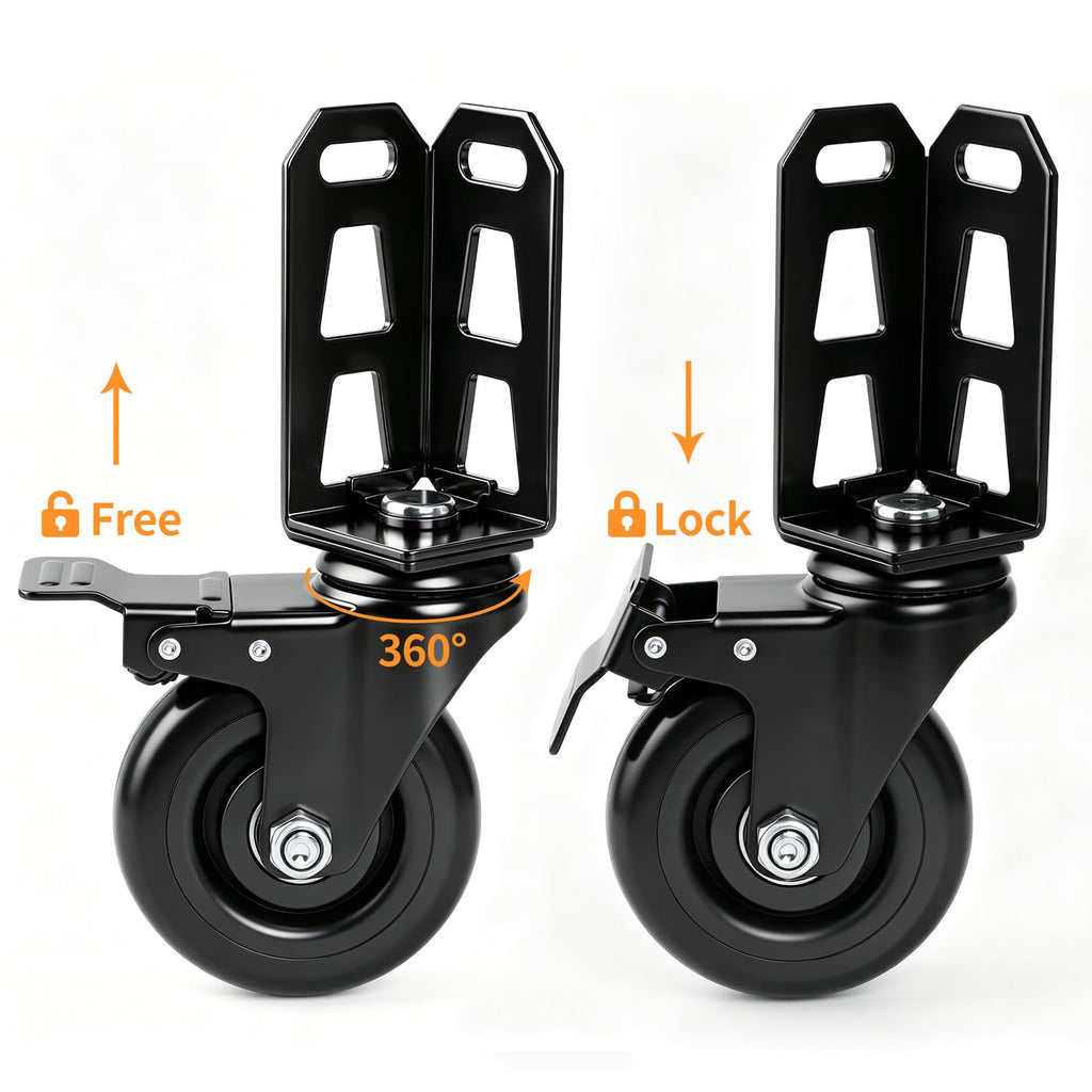 4" Storage Rack Caster Wheels D53539