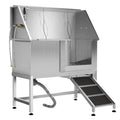 50 Inch Stainless Steel Dog Washing Station with Non-Slip Ramp P5729
