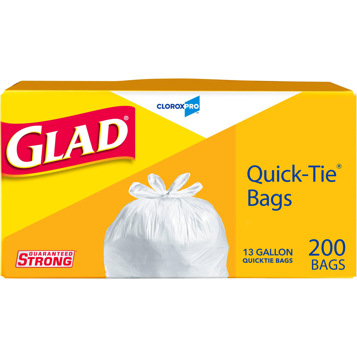 13 Gallon Tall Kitchen Trash Bags, 200 Count M370744