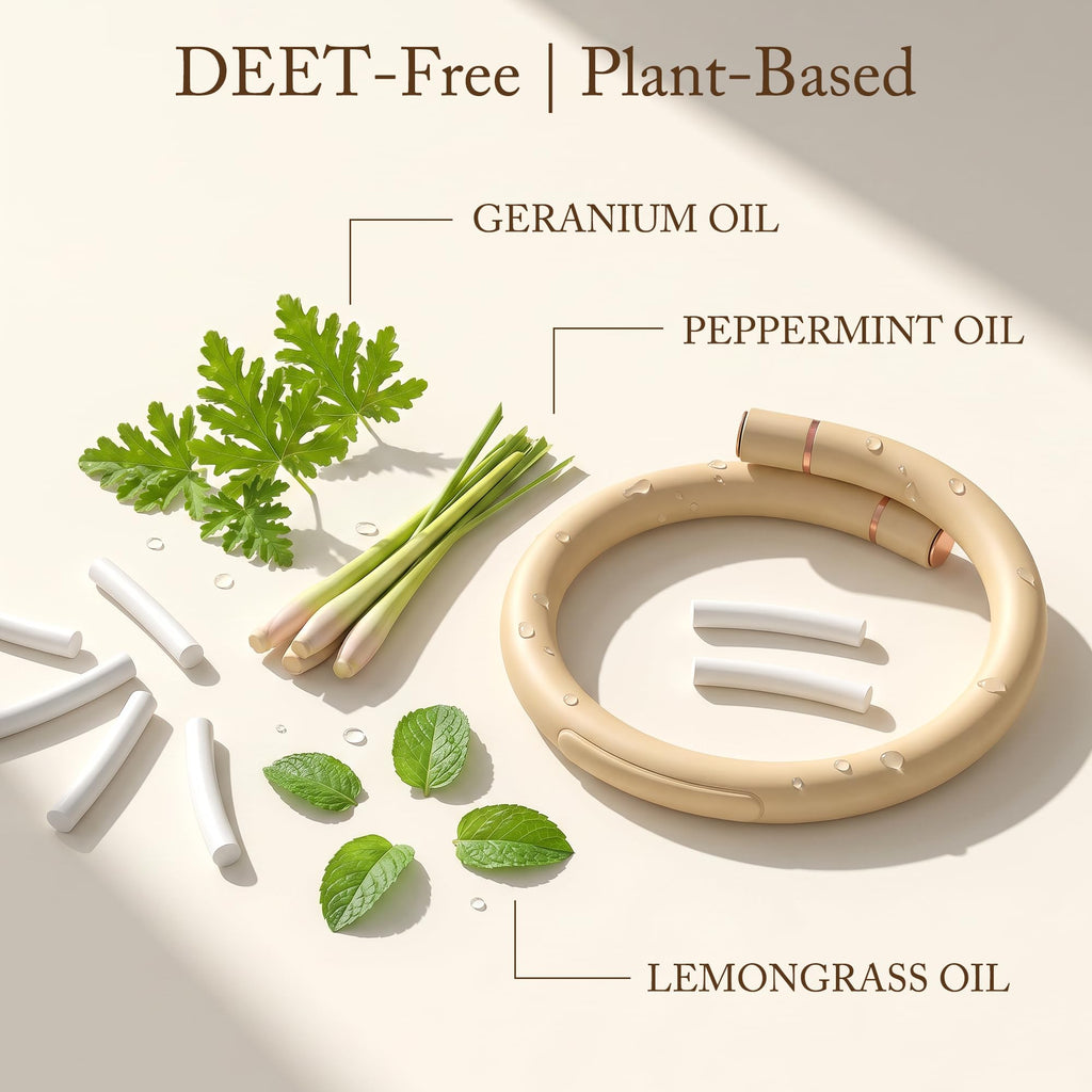DEET-Free Mosquito Bracelet Refill Oil Sticks 15 Pack R166