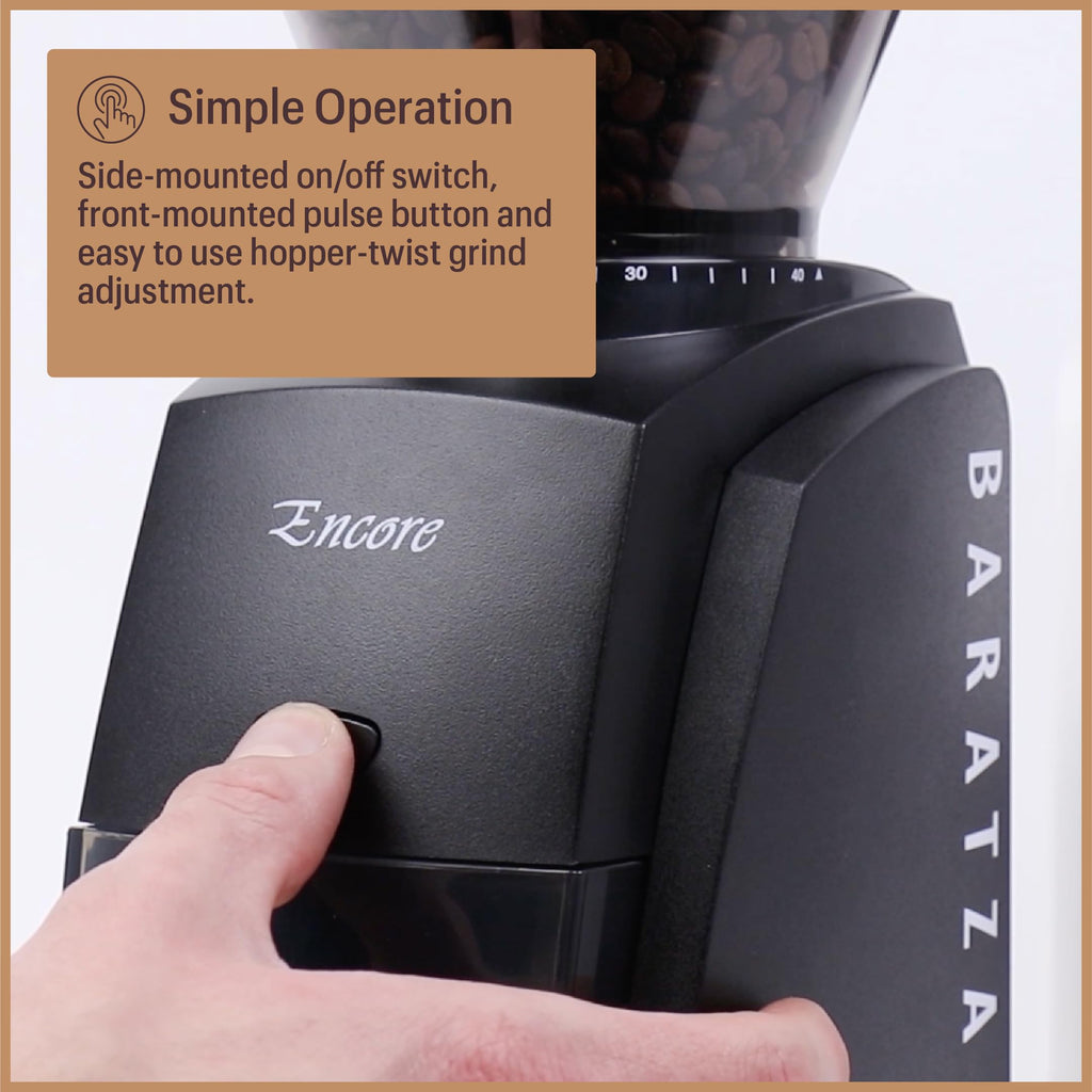 White Coffee Grinder T595