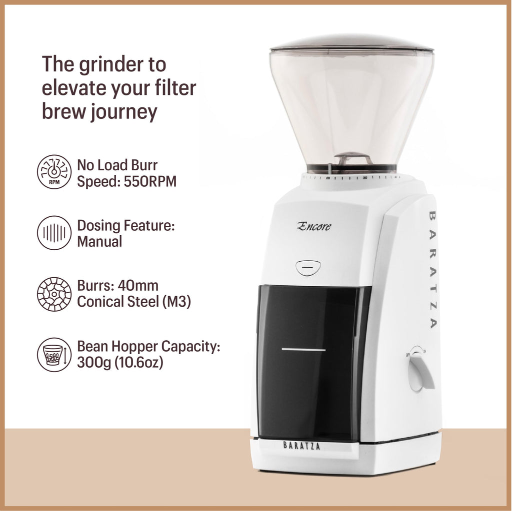 White Coffee Grinder T595