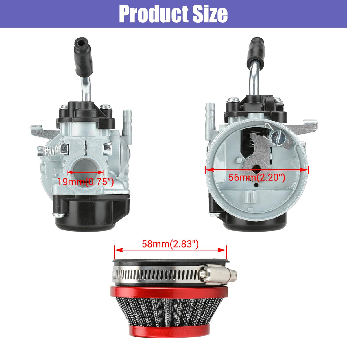 2 Stroke Engine Carburetor Kit J33613
