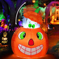 5 FT Animated Pumpkin Ghost Inflatable Outdoor Decoration W7854