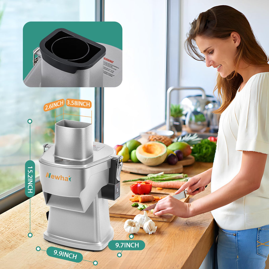 4 in 1 Electric Vegetable Chopper Dicer Slicer G48467