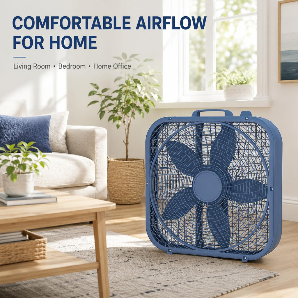 20" 3-Speed Box Fan E89072