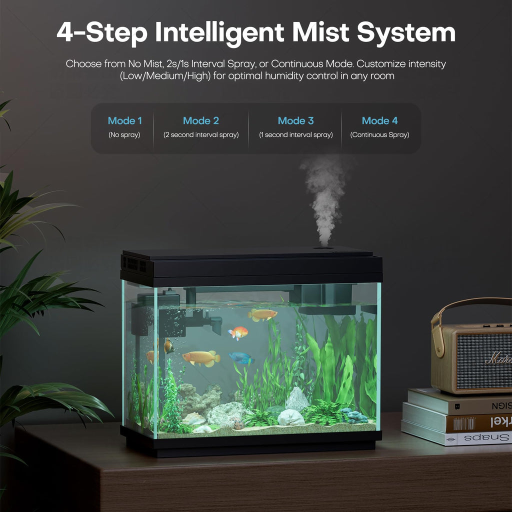 2.5 Gal Self-Cleaning Aquarium Starter Kit F777
