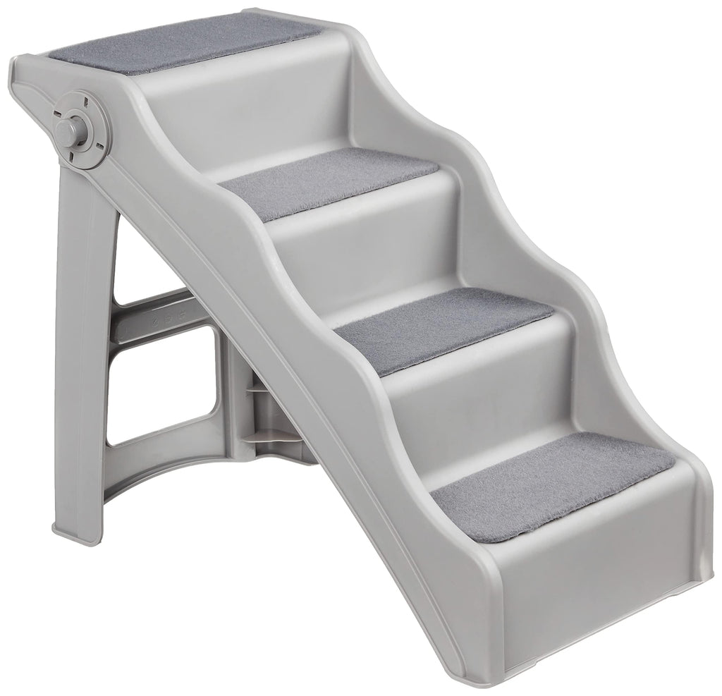 Foldable Non-Slip Pet Stairs Grey J687