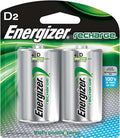 Rechargeable D Batteries 2-Count Pack of 3 R5944