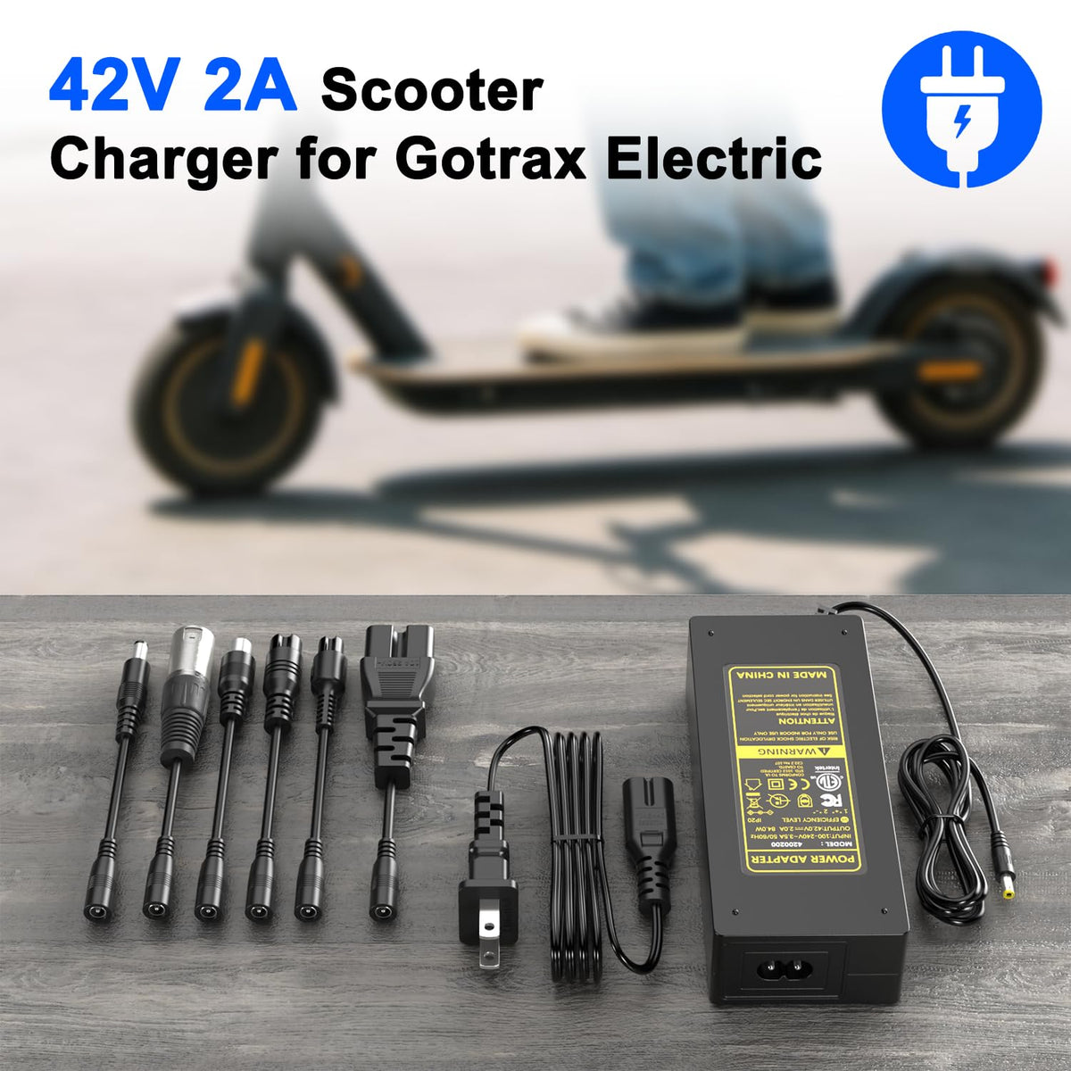 42V 2A Universal Scooter Charger P346725