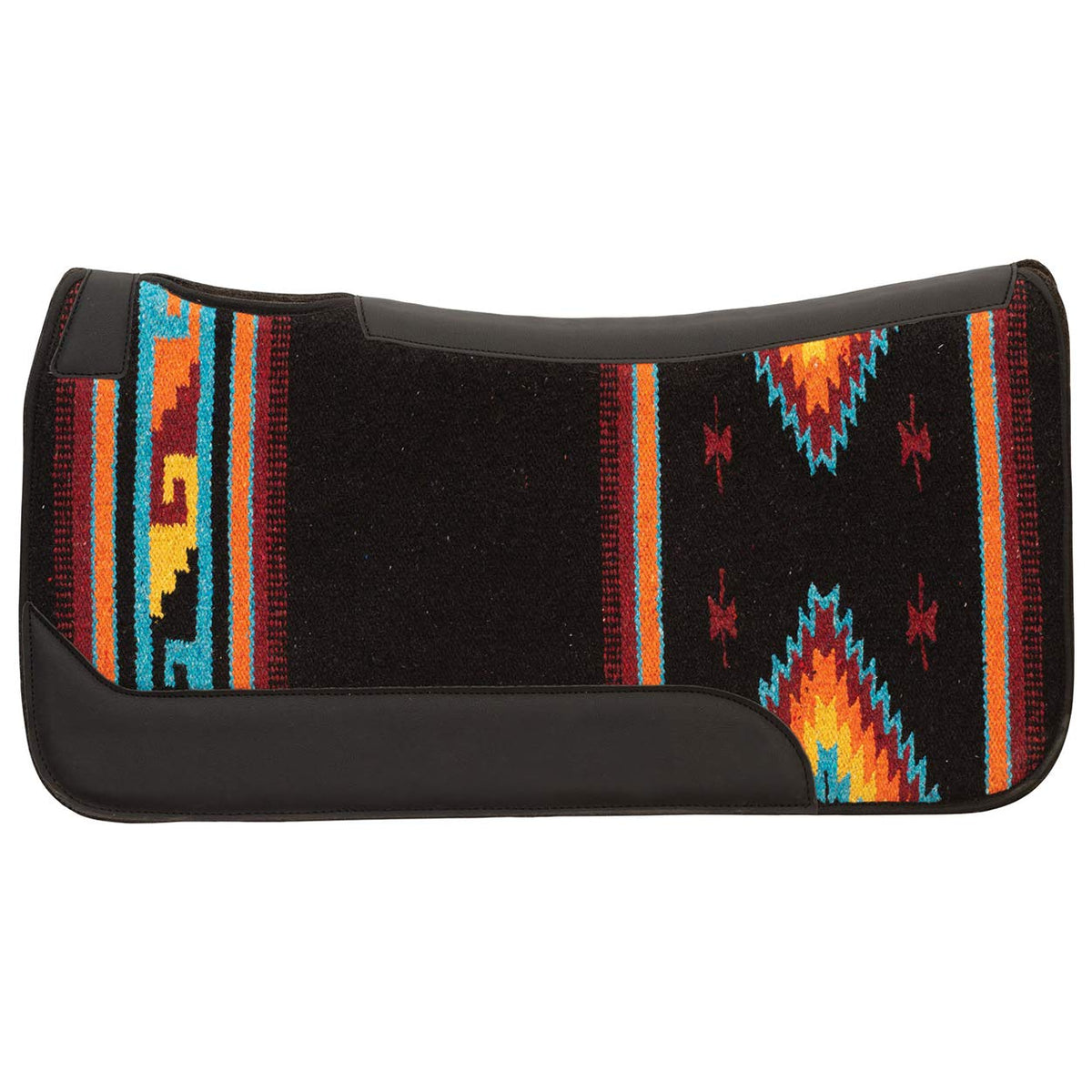 Pony Size Single Weave Wool Blend Contoured Western Saddle Pad N3759