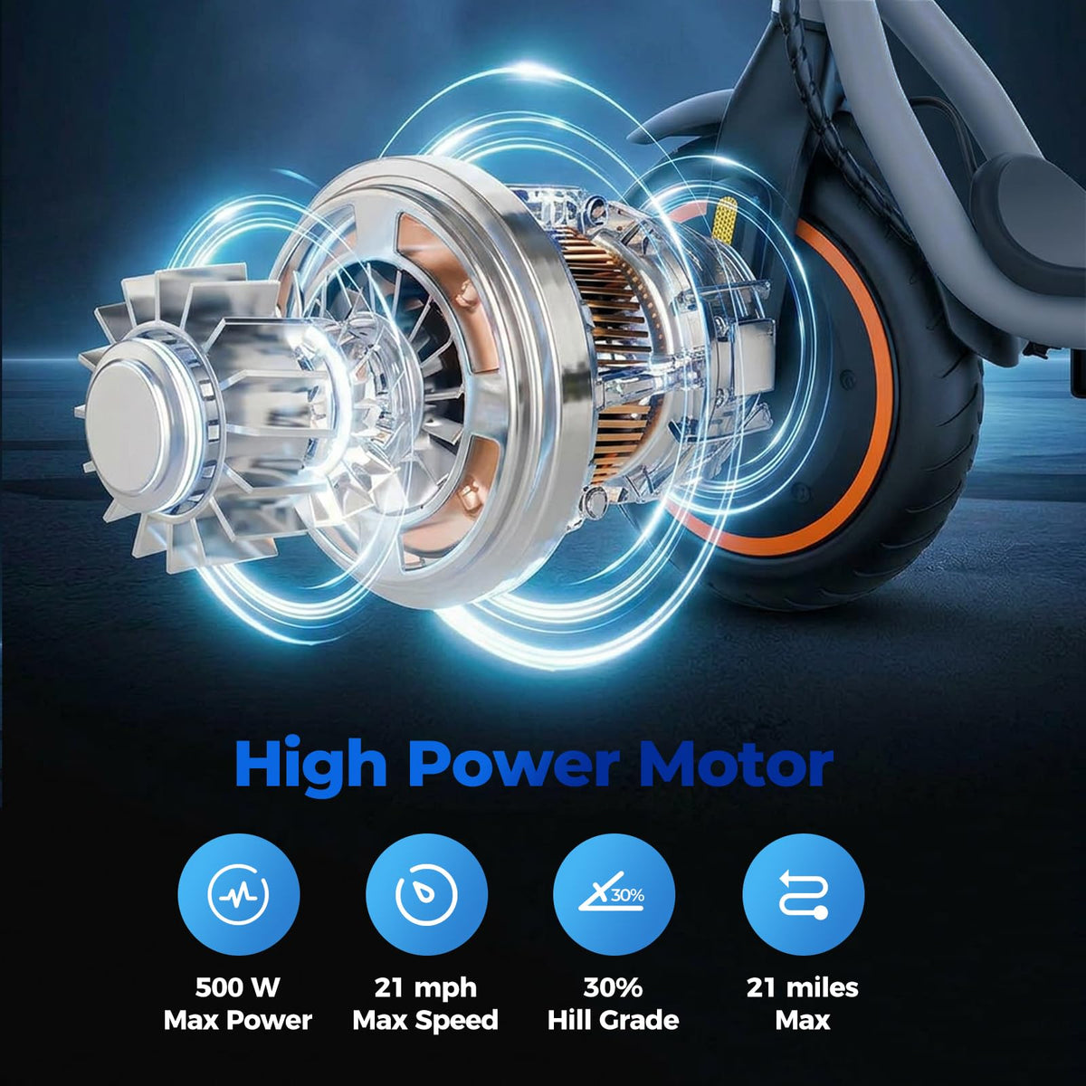 1000W Electric Scooter 28 Miles 25 MPH Q119