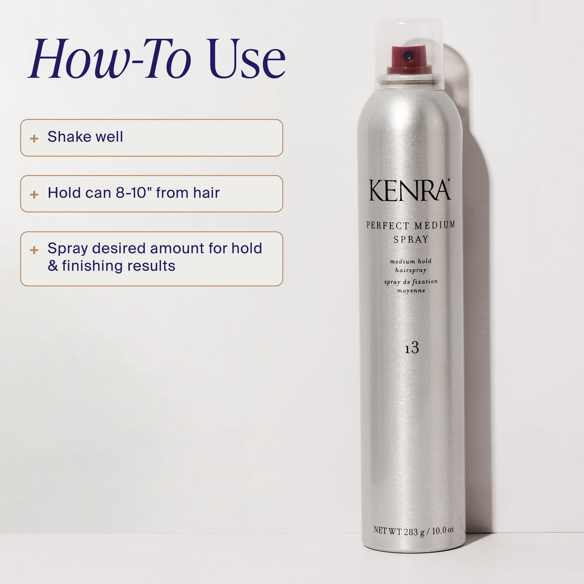 Medium Hold Fast-Drying Hair Spray W98301