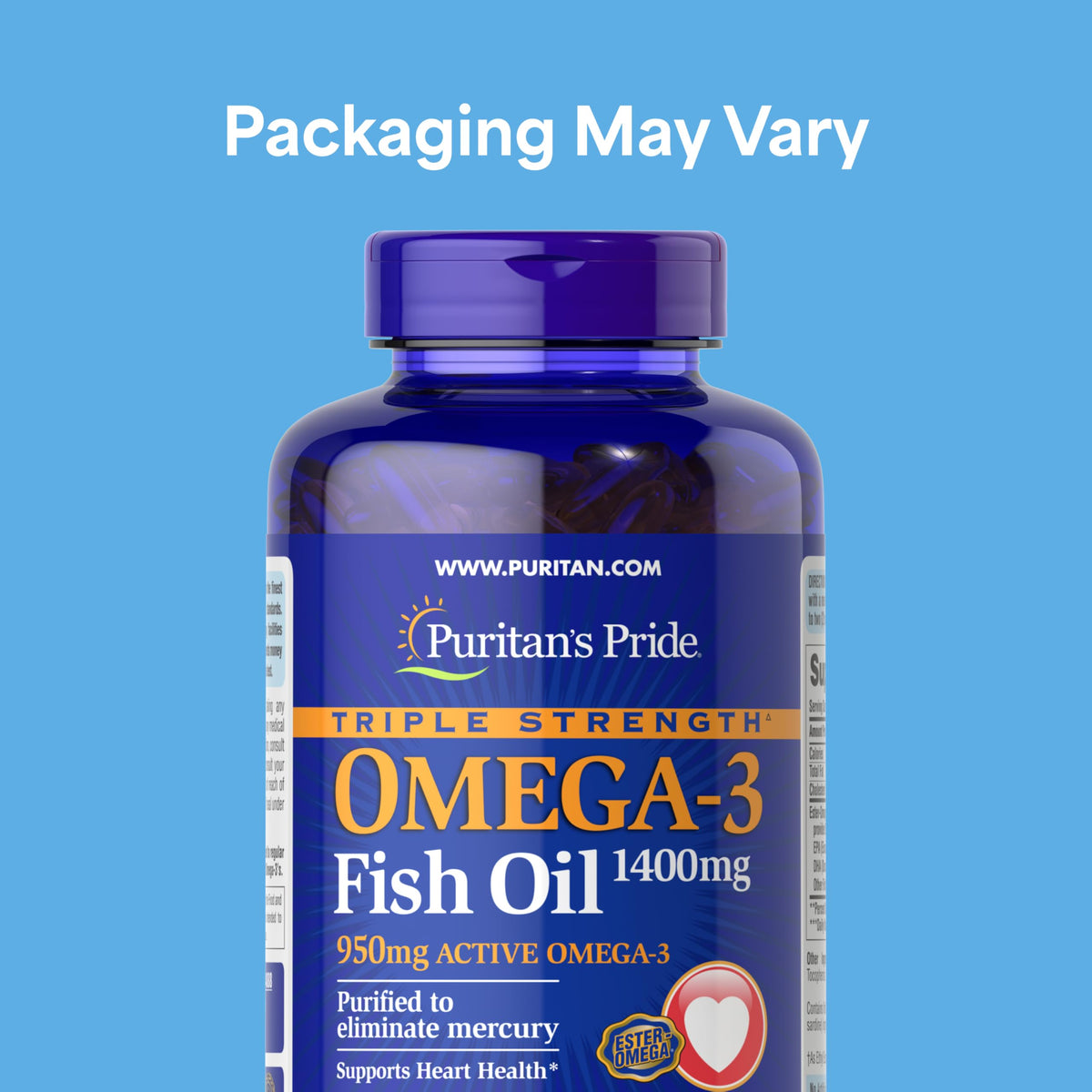 Triple Strength Omega-3 Fish Oil 1400mg 240 Softgels G3232