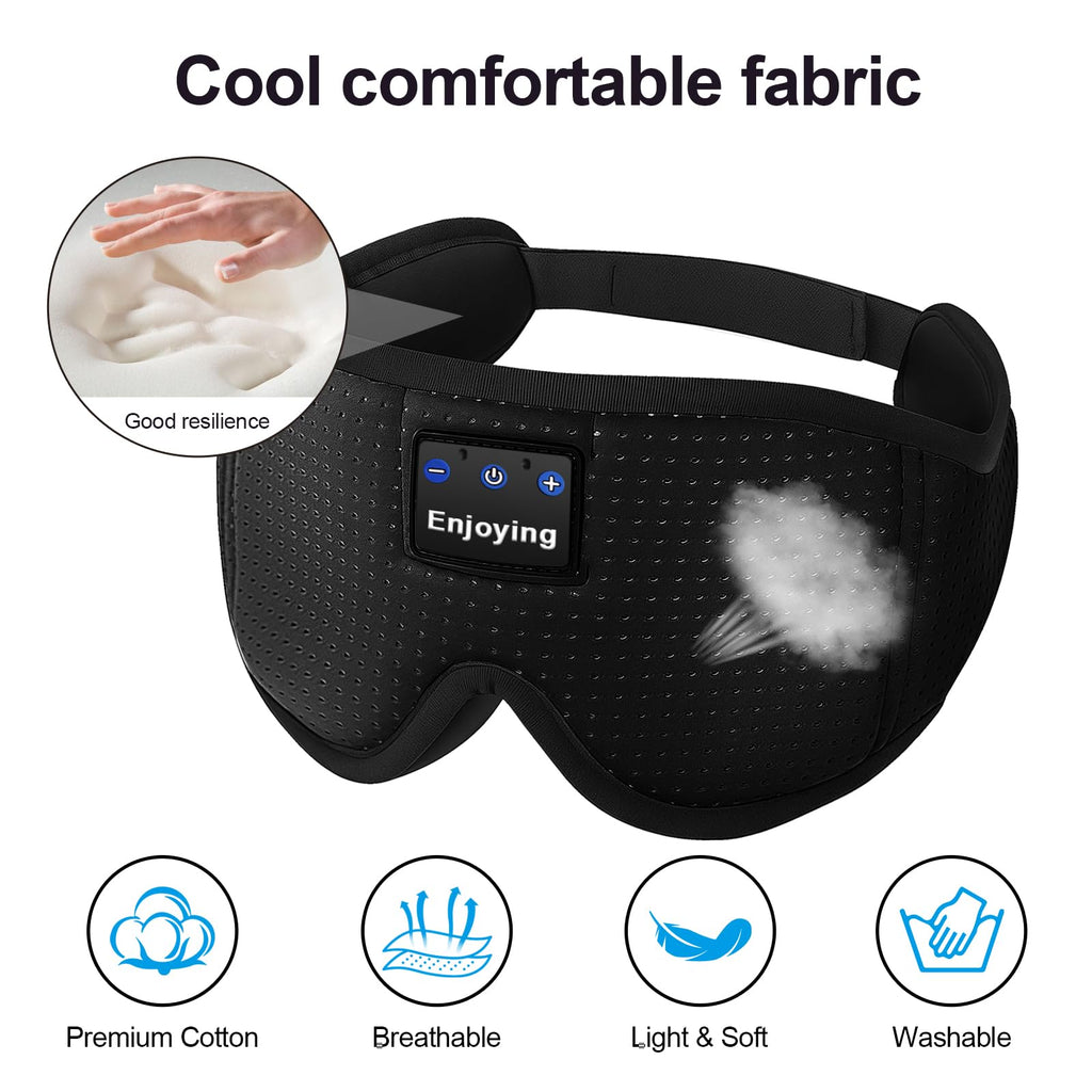 Sleep Mask with Bluetooth Headphones A102