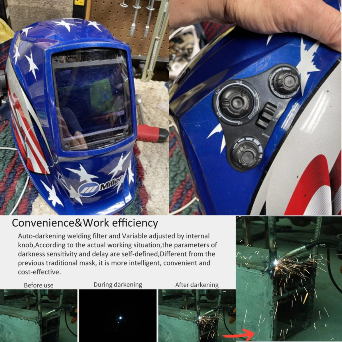 Auto-Darkening Welding Filter Lens L932400