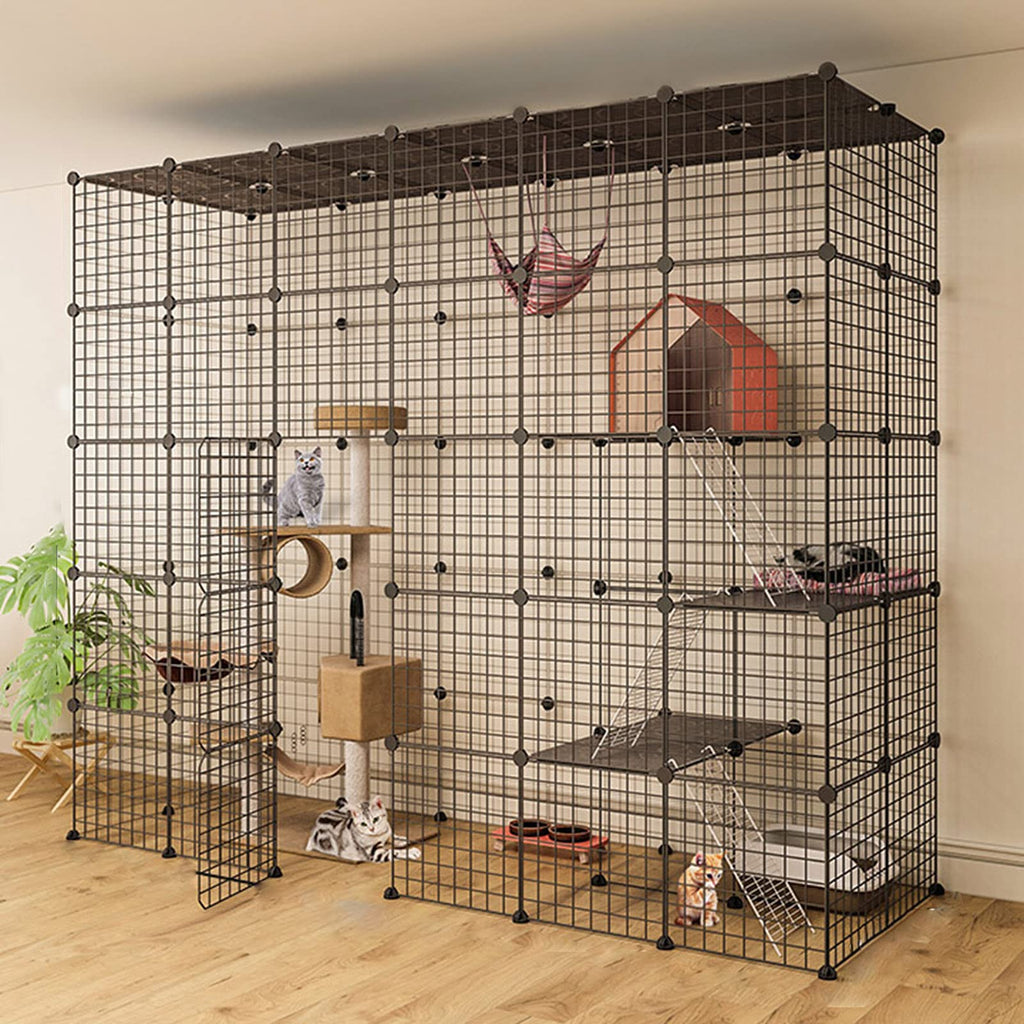Metal Wire Small Animal Cage 219 * 75 * 182cm I156808