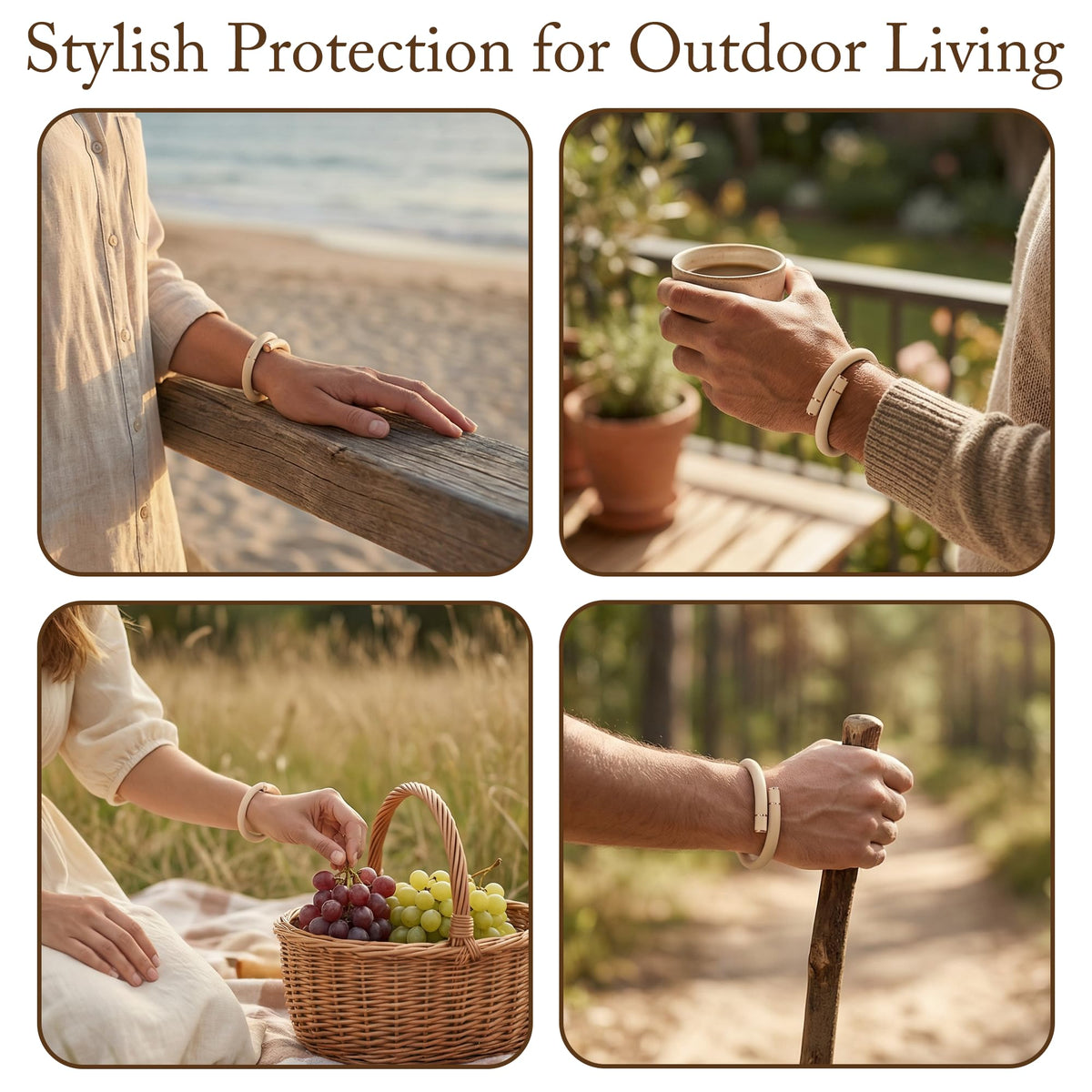DEET-Free Mosquito Bracelet Refill Oil Sticks 15 Pack R166
