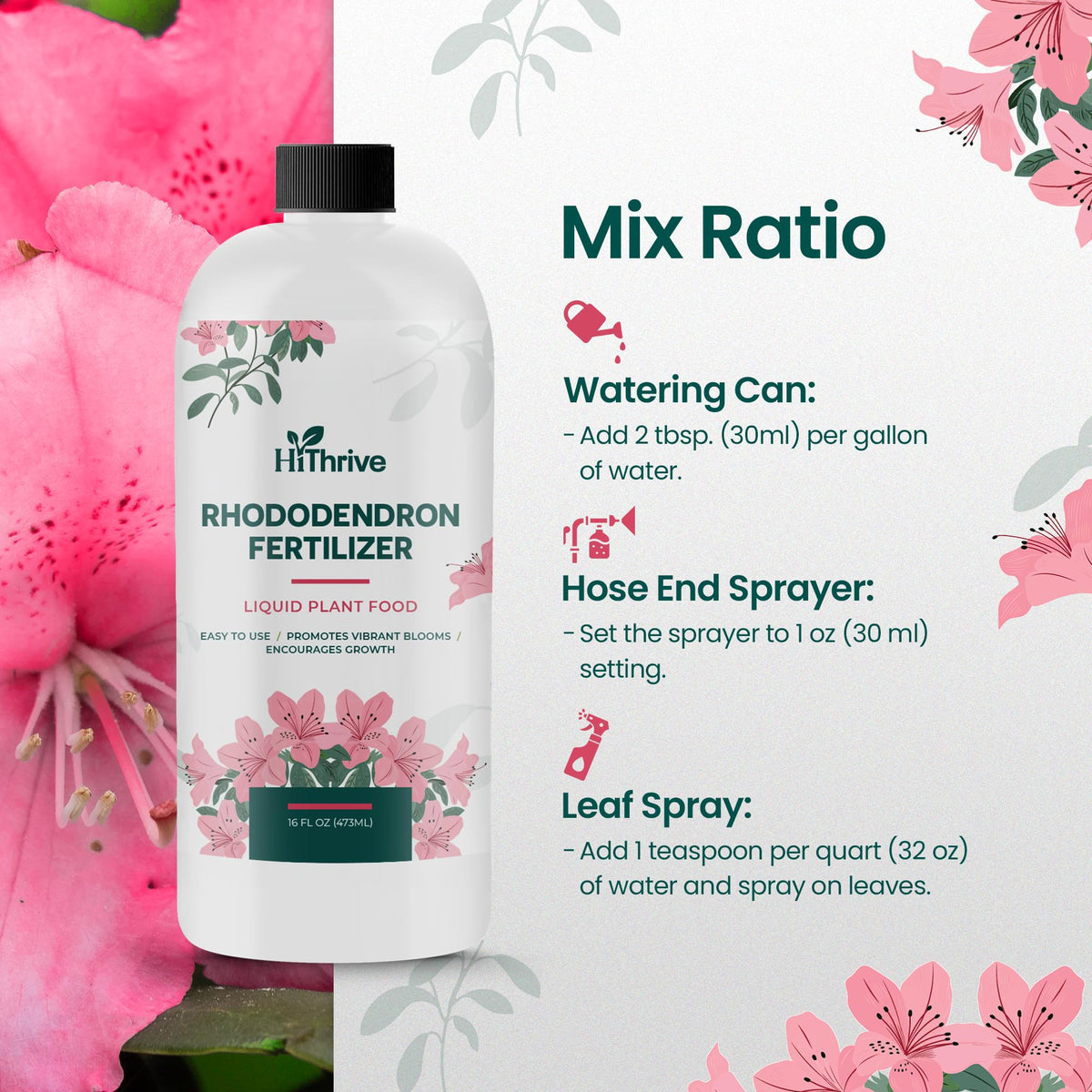 16oz Rhododendron Plant Food U5466