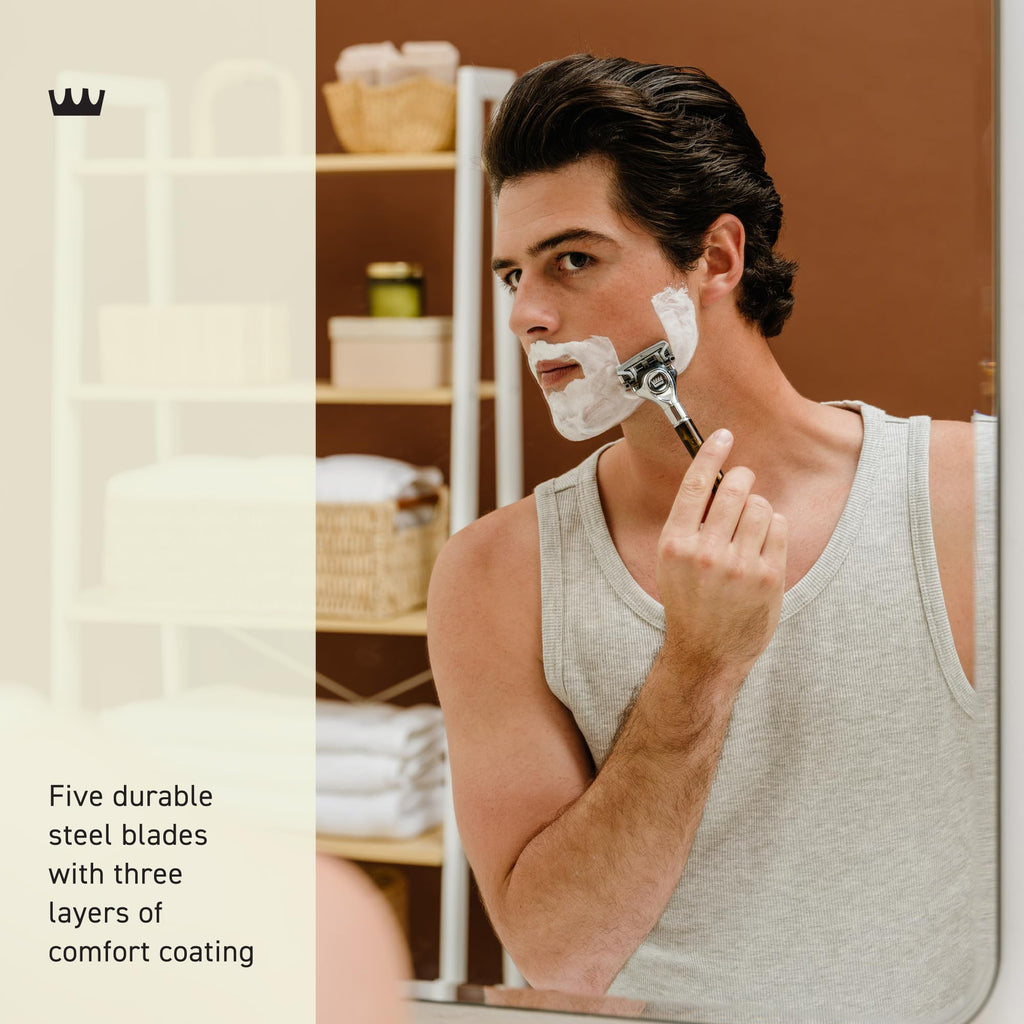 5 Blade Razors Refills, 4 ct I841365