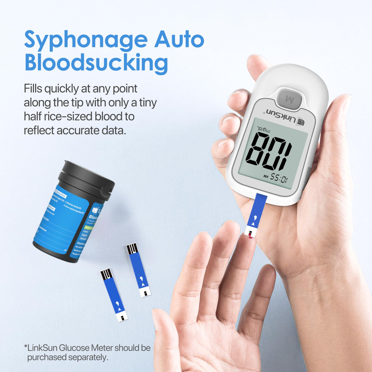Blood Glucose Test Strips 100 E4788