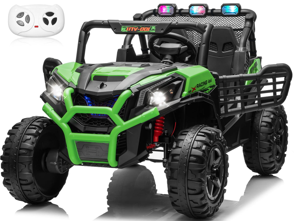 Green 2-Seater Ride On Car Truck B765436