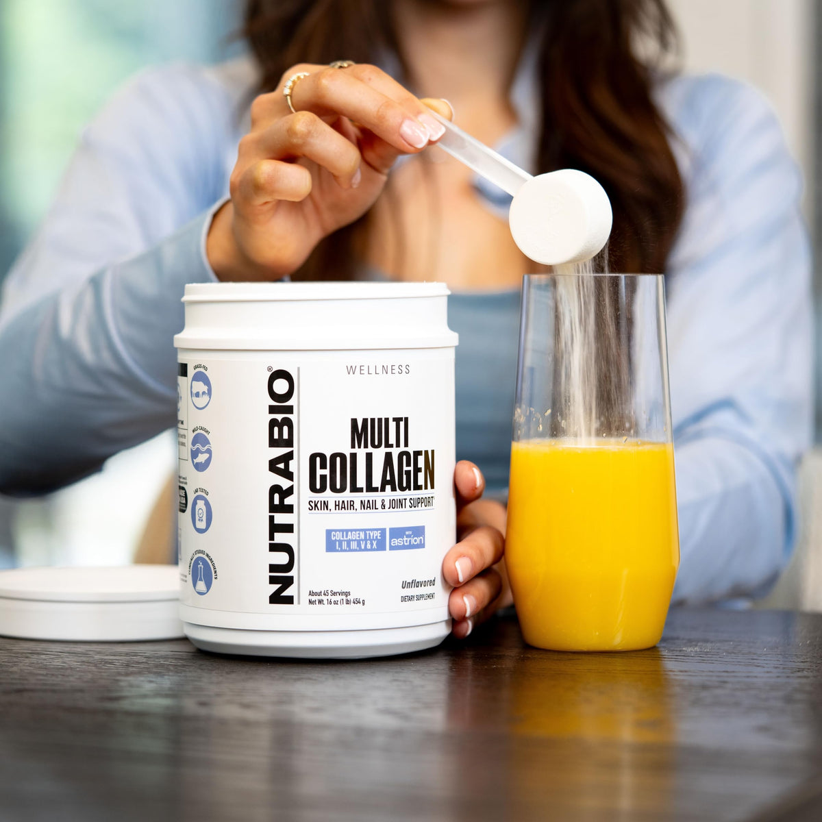 Hydrolyzed Grass-Fed Unflavored Collagen Powder 40 Servings G9596