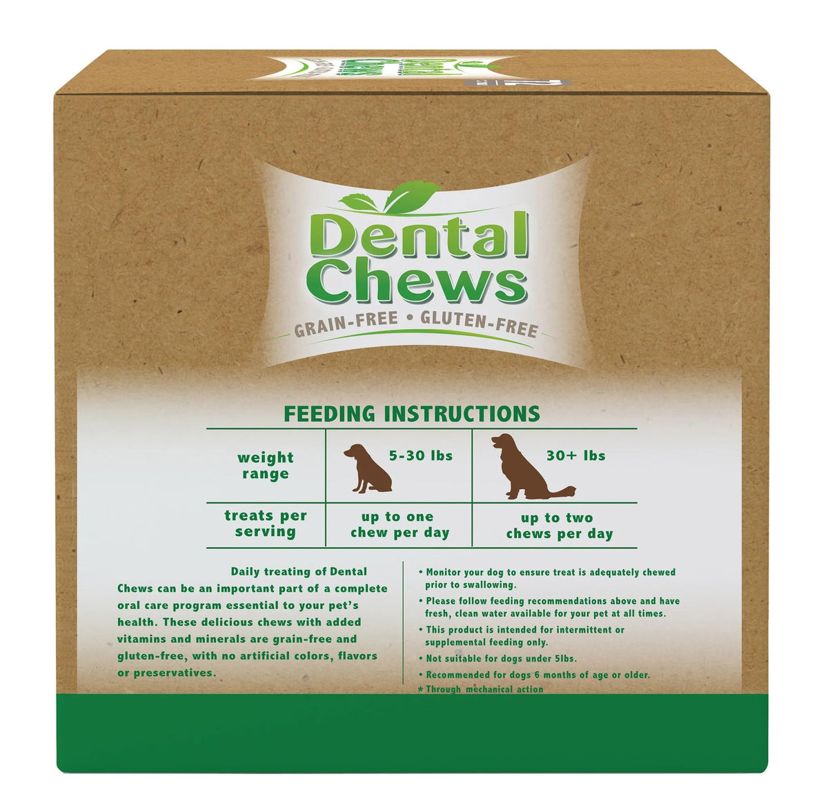 Dental Chews, 72 CT Dental Sticks I109