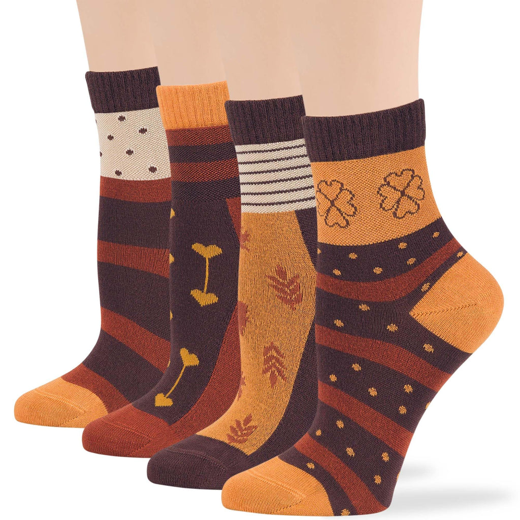 Viscose Bamboo Diabetic Socks 4 Pack Y295