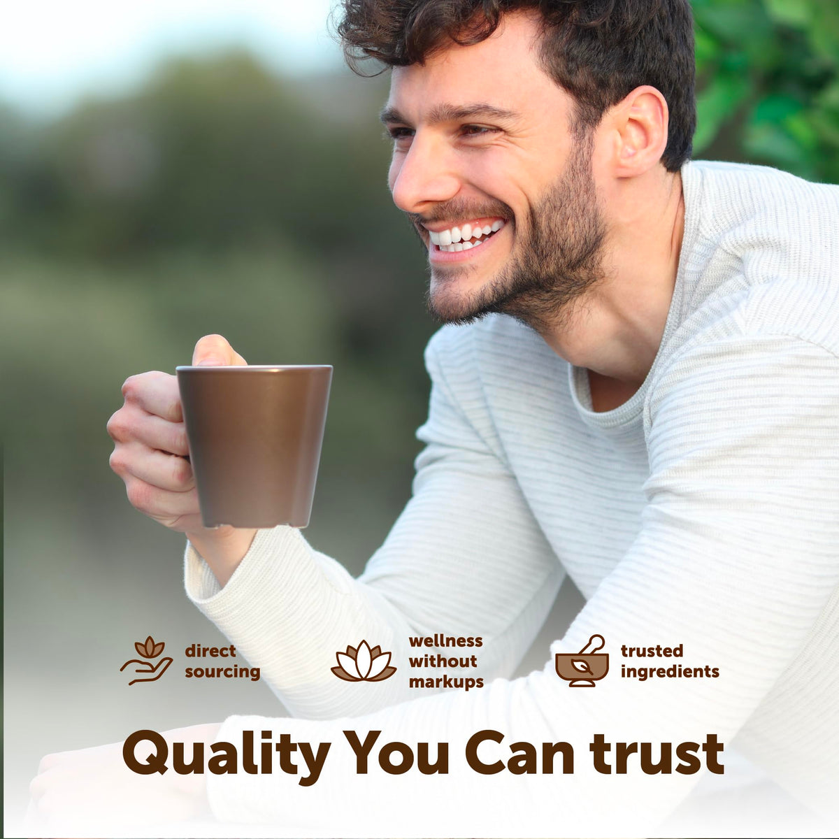 Organic Instant Mushroom Coffee, 14 oz Medium Roast Arabica D88881