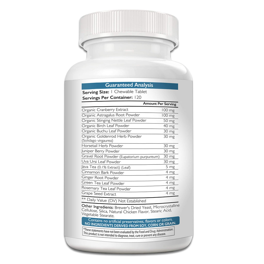 Kidney Support for Dogs Chewable Tablets X978