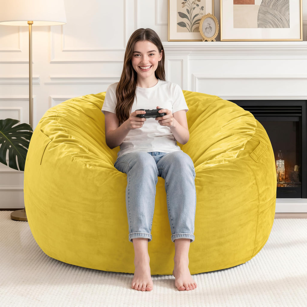 3FT Bean Bag Chair with Washable Cover L516