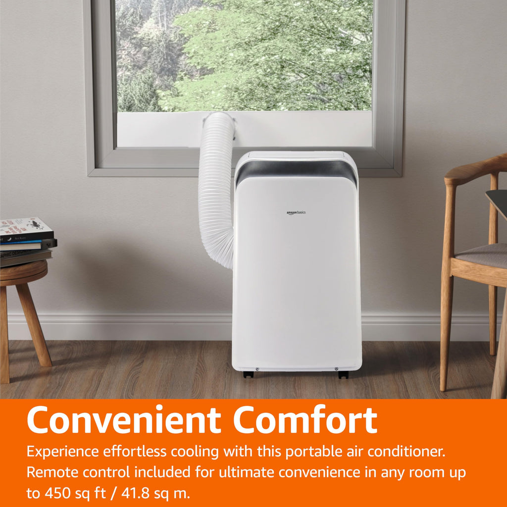3-In-1 Portable Air Conditioner with Remote, 10000 BTU, White W21014