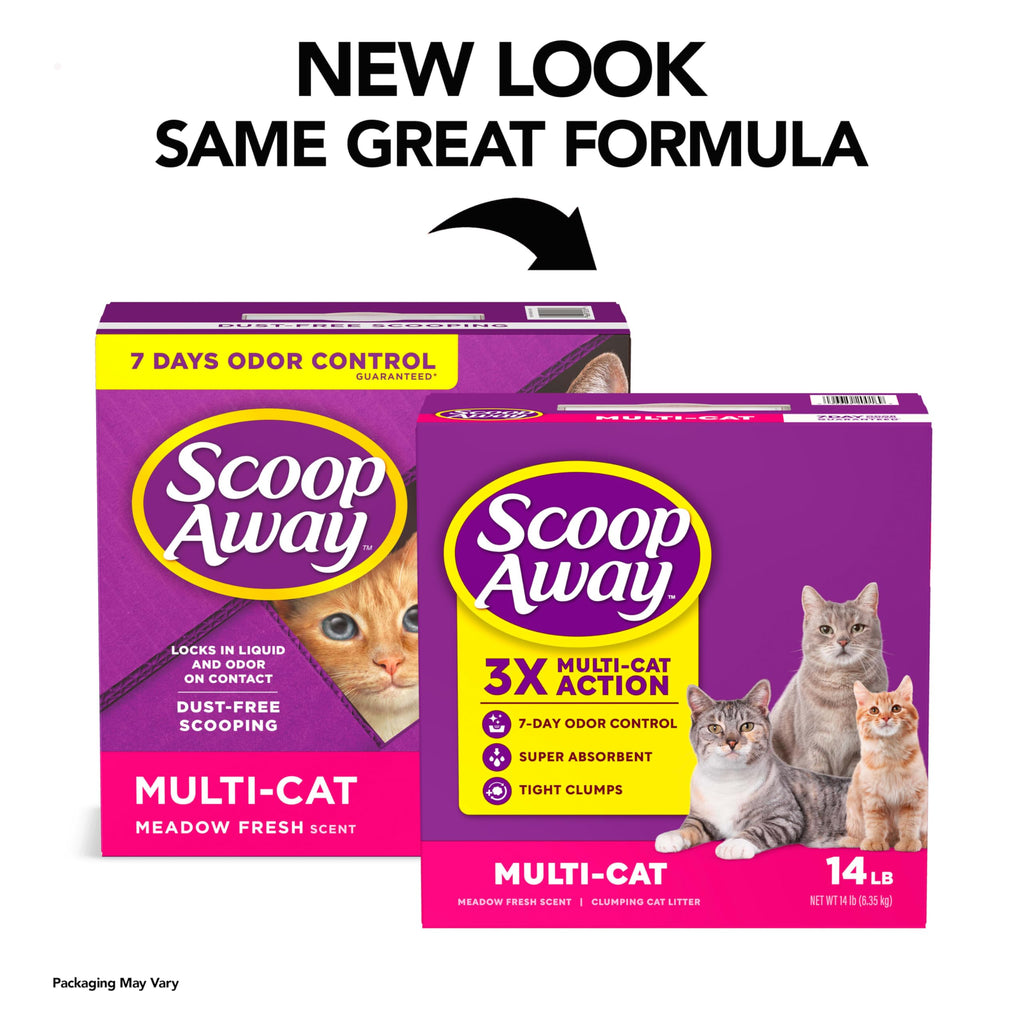 Multi Cat Litter Meadow Fresh Scent 14 lb E96087
