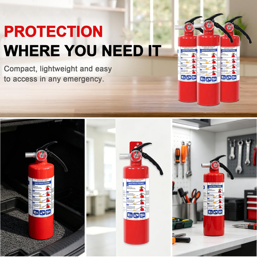 2.5lb ABC Dry Chemical Fire Extinguisher L8289