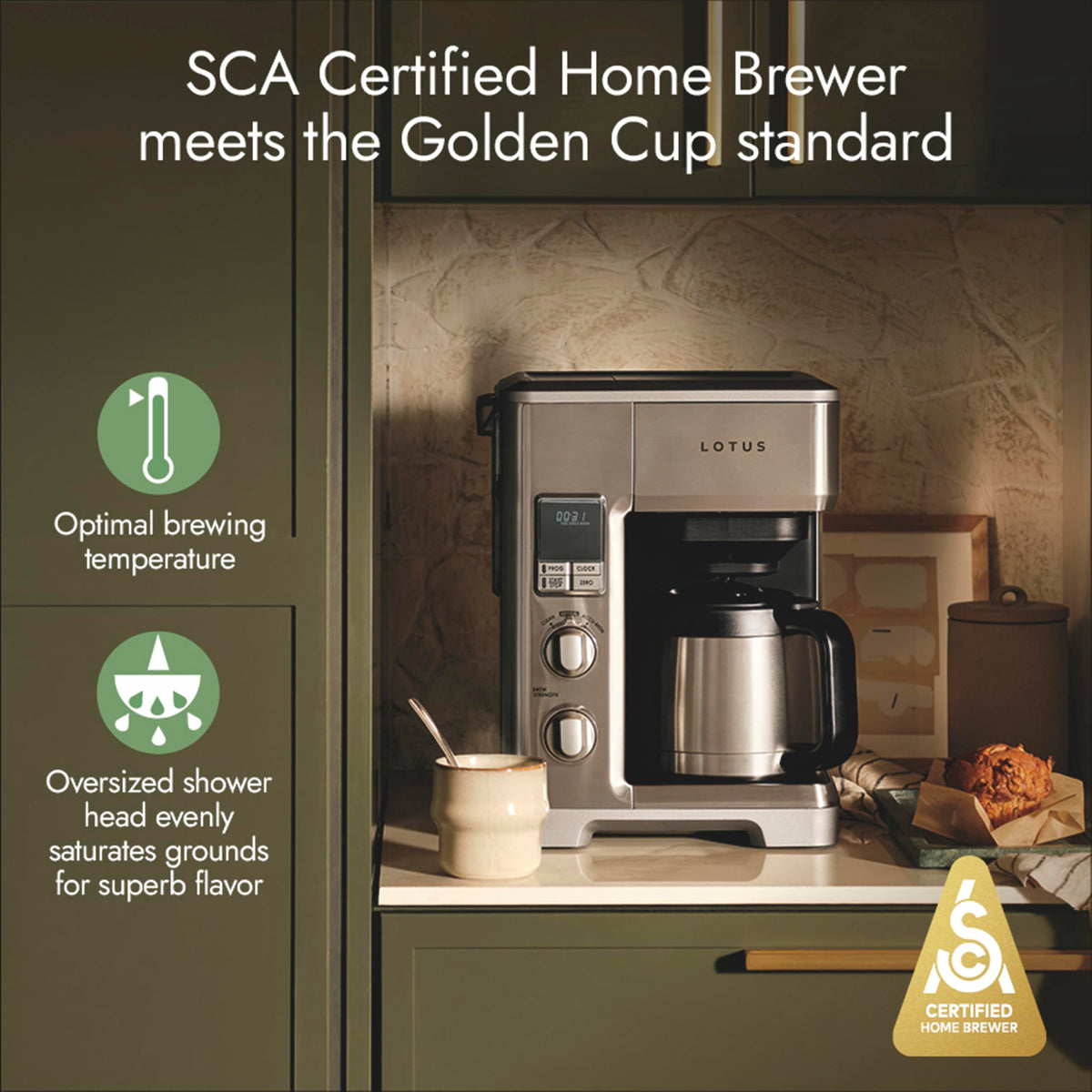 Programmable 10-Cup Stainless Steel Coffee Maker V44790