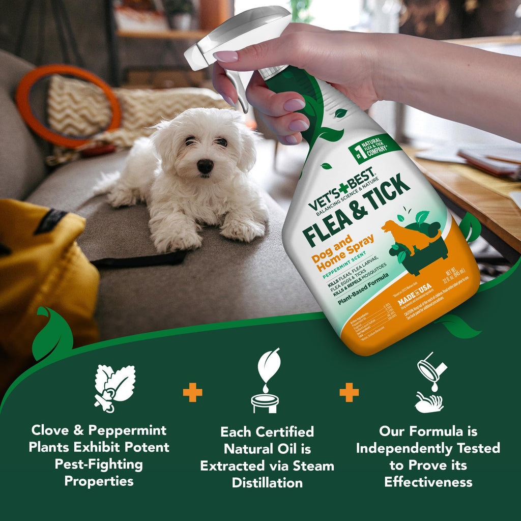 Flea and Tick Spray Bundle, 32 oz G91036