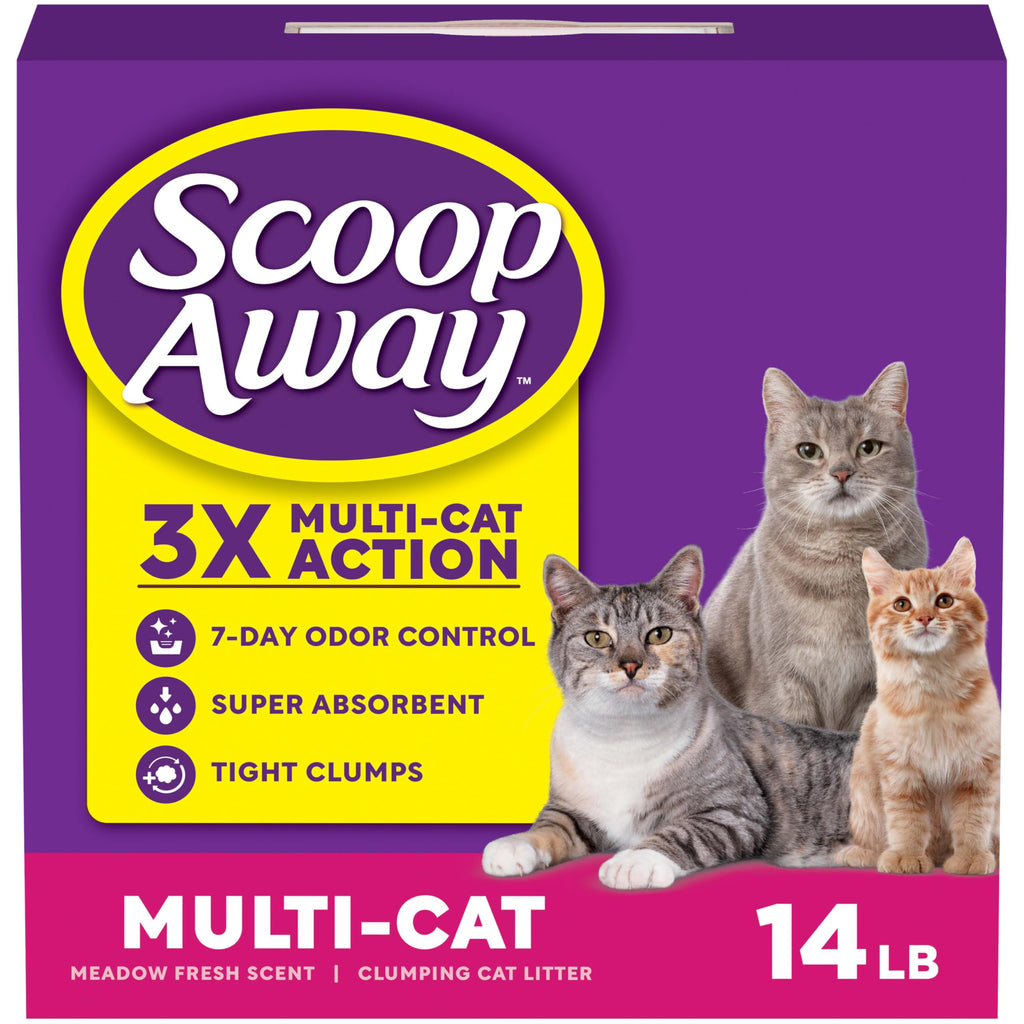 Multi Cat Litter Meadow Fresh Scent 14 lb E96087