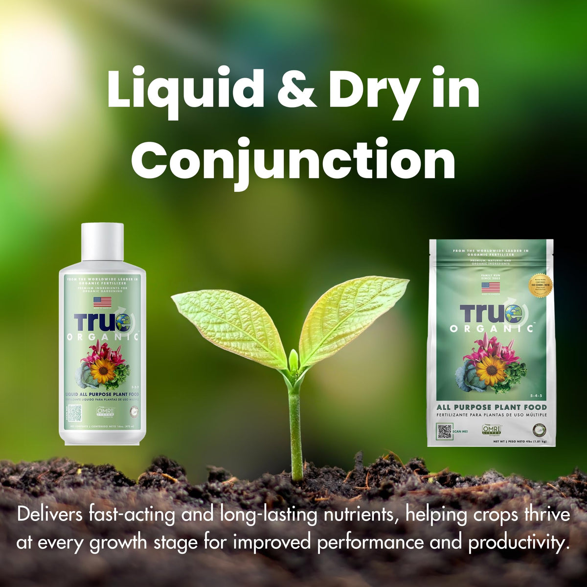 Organic Liquid Lawn Fertilizer with 1% Iron 32 fl. oz. K40105