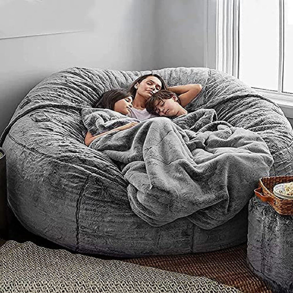Yellow 6FT Bean Bag Chair Cover B3500